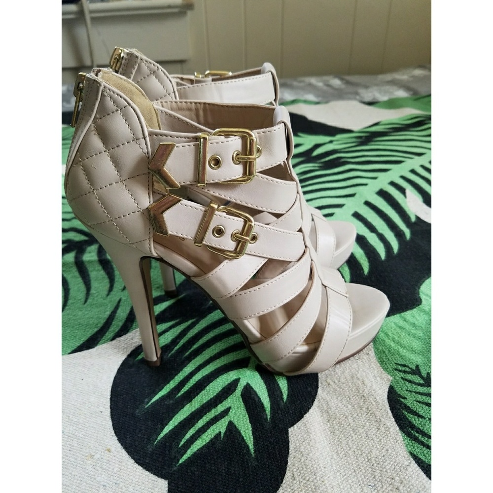 Nude Alyssa Charlotte Russe Heels